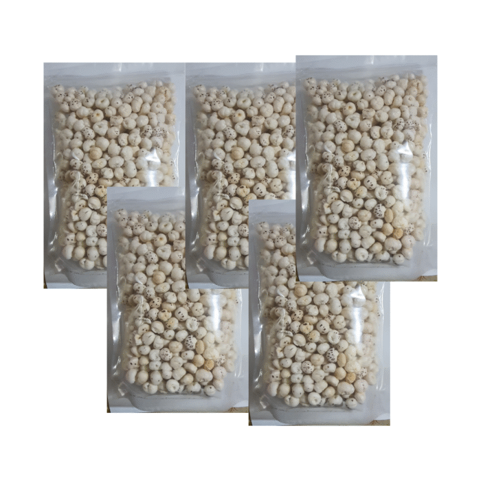 Jumbo Fox Nuts  (Phool Makhana) 200g (Pack of 5)