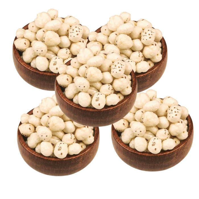 Natural Fox Nuts (Phool Makhana) 100g (Pack of 5)